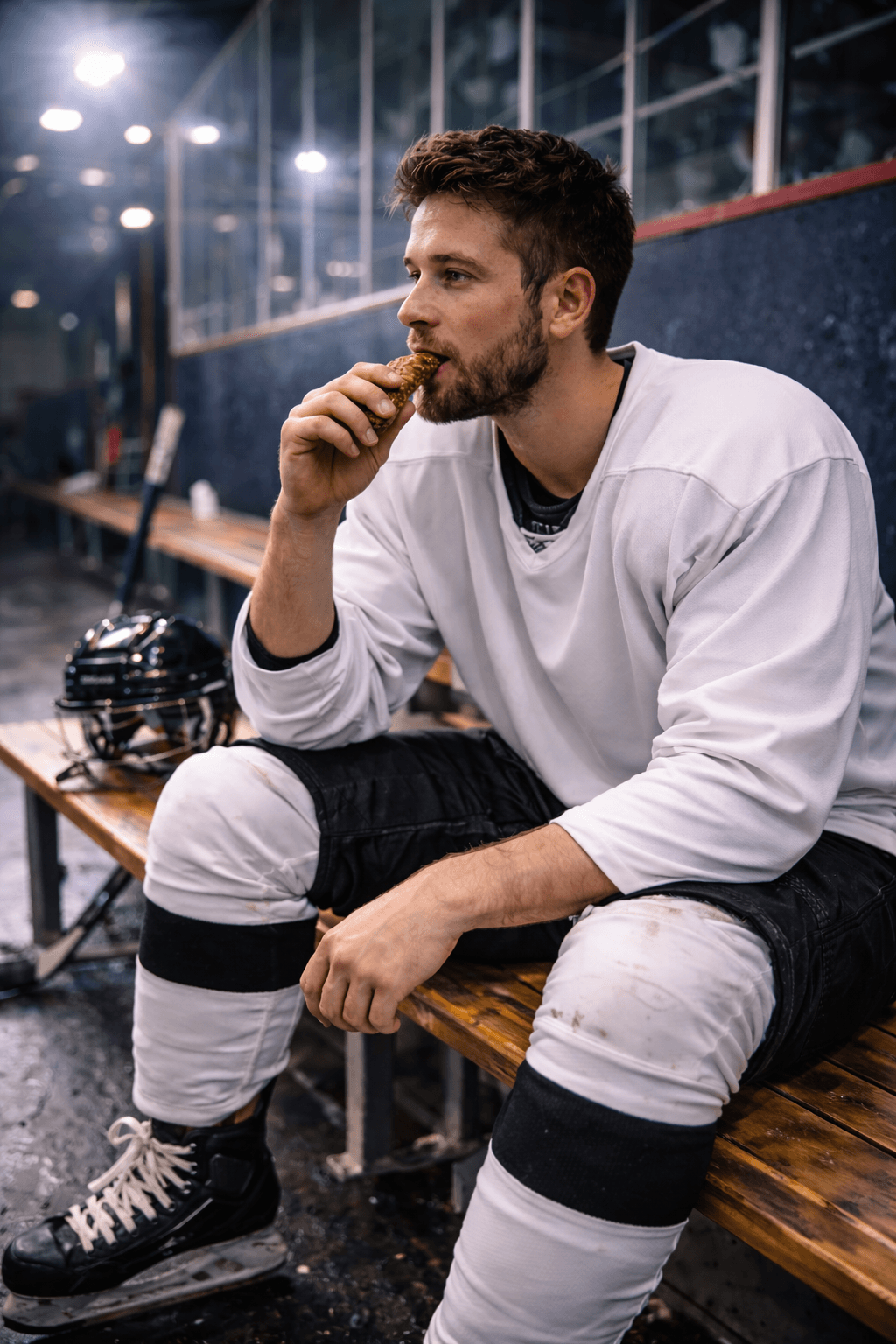 Energieversorgung beim Eishockey