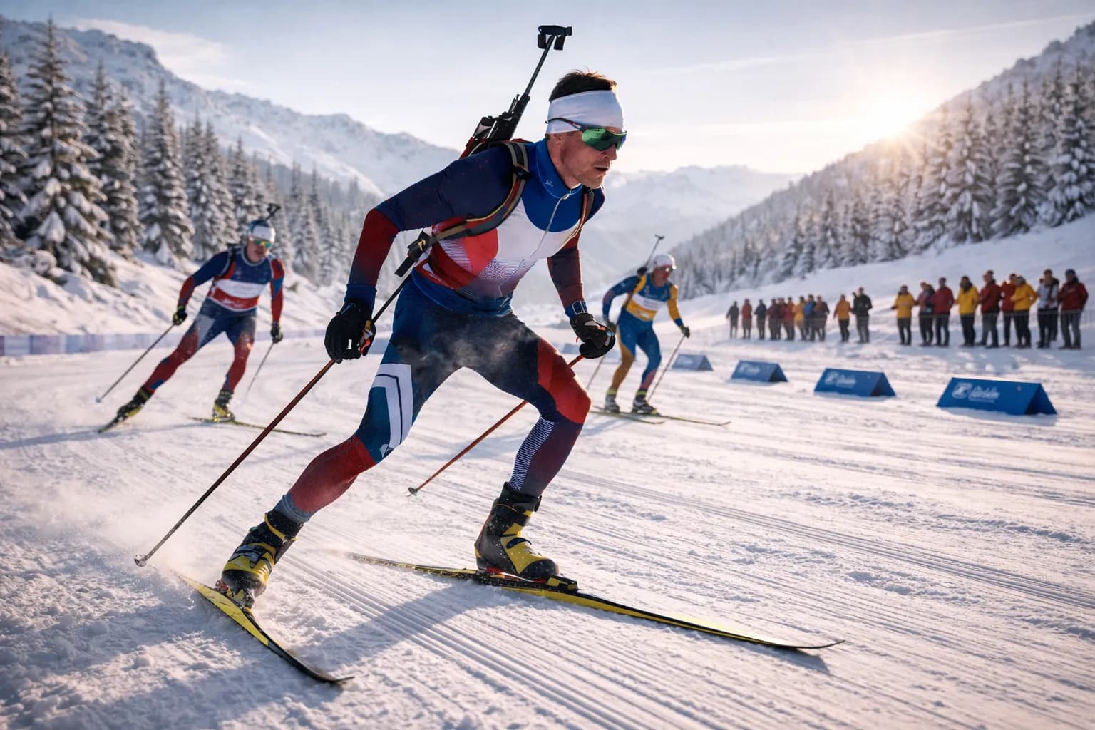 Biathlon stellt extreme Anforderungen an Körper und Geist. Erfahre, warum Kohlenhydrate und gezieltes Energiemanagement im Biathlon entscheidend sind.