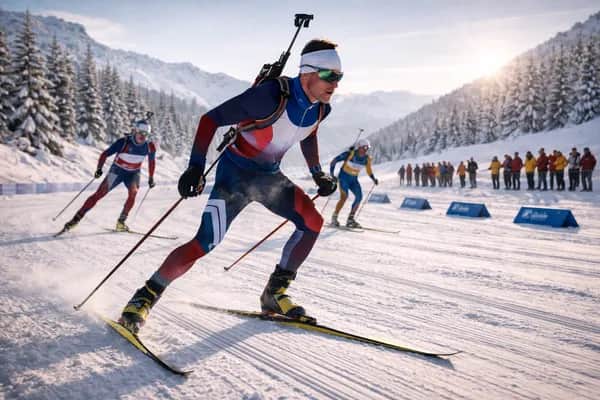 Biathlon stellt extreme Anforderungen an Körper und Geist. Erfahre, warum Kohlenhydrate und gezieltes Energiemanagement im Biathlon entscheidend sind.