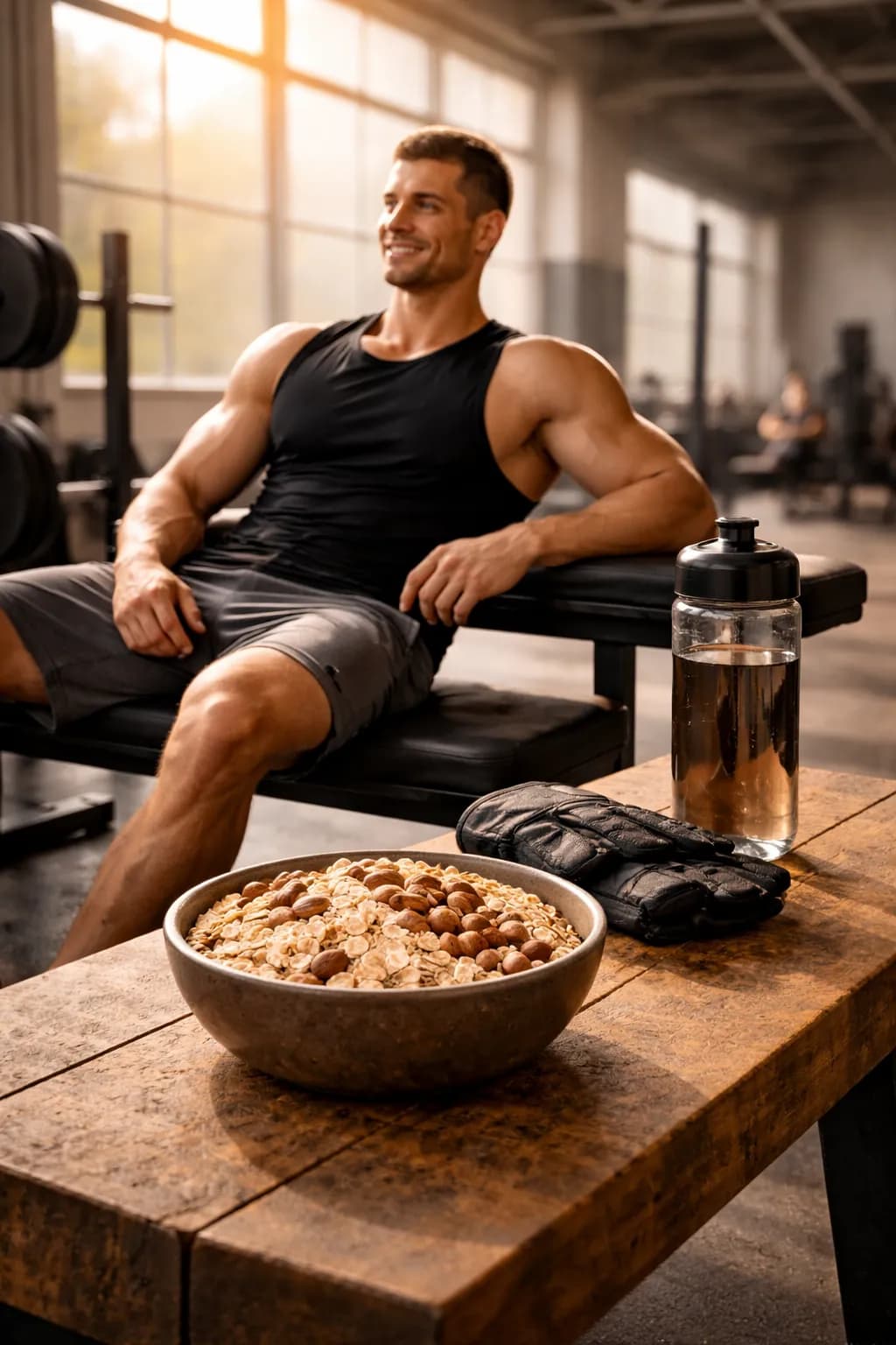 Regeneration im Krafttraining entscheidet über Muskelaufbau. Erfahre, warum Ernährung, Kohlenhydrate und Erholung der Schlüssel zu nachhaltigem Trainingserfolg sind.
