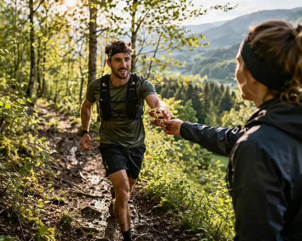Die richtige Energie für Trailrunning mit Haferriegel